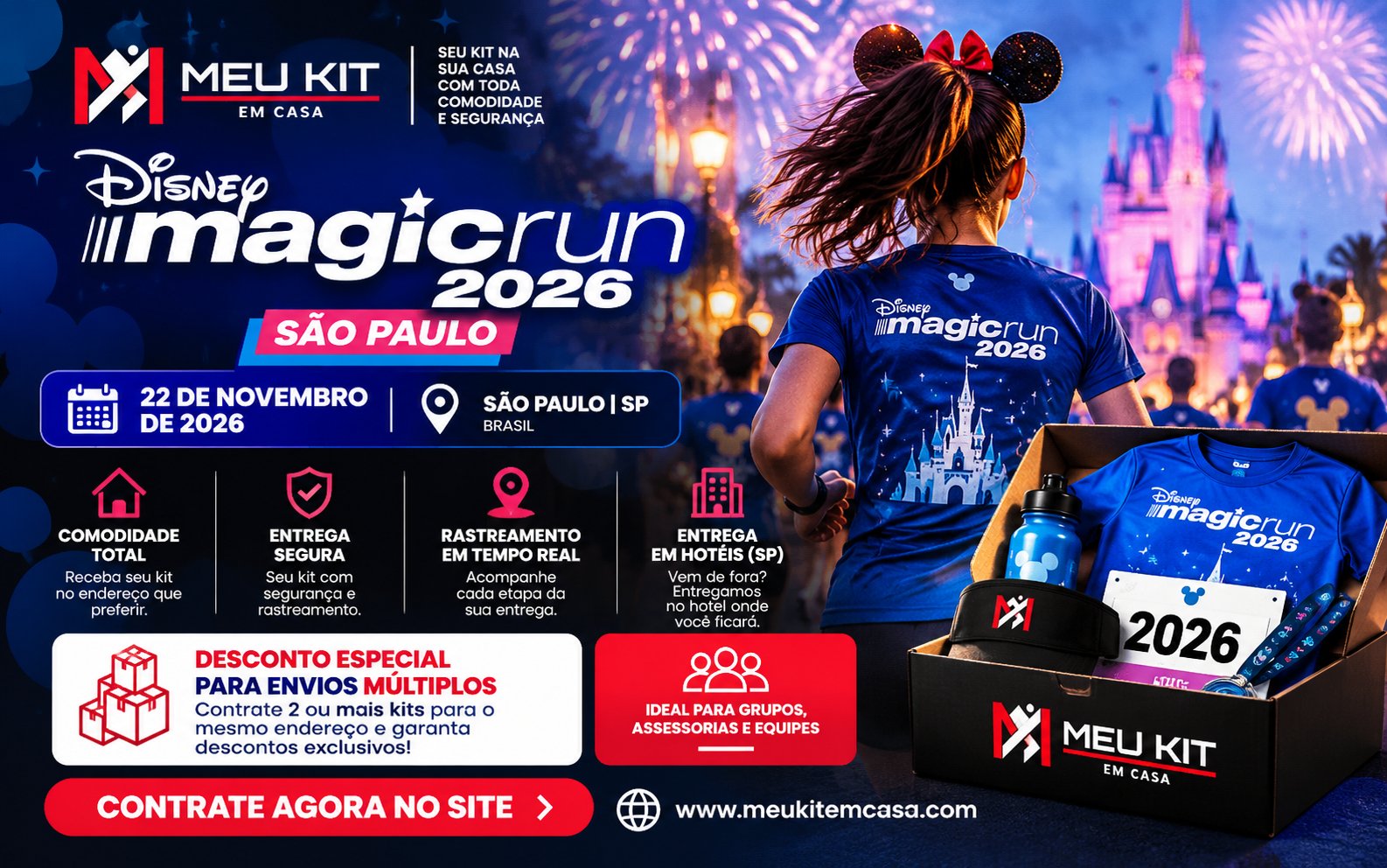 Prova Disney Magic Run - 22/11/2026