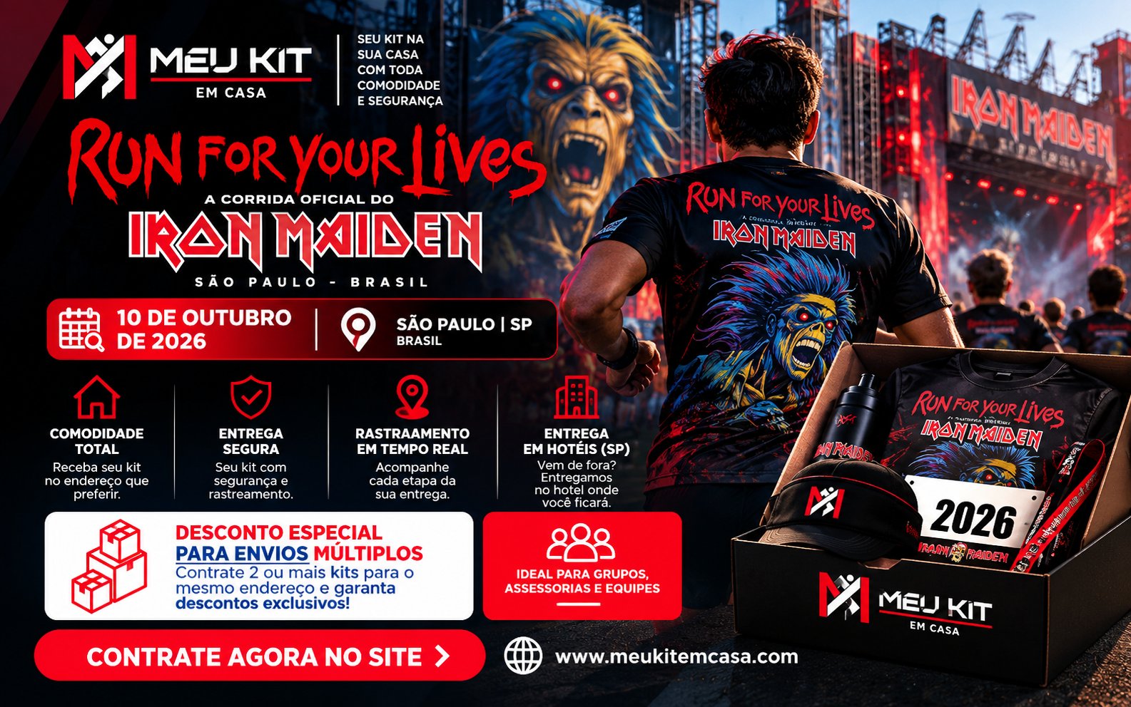 Prova Iron Maiden - 10/10/2026